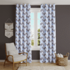 Premium Soft Whiteout Curtains Brown - Home Loom India