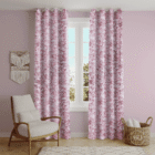 Rosé Glow Curtains - Home Loom India
